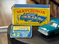 Studebaker Station Wagon 42 Diecast (Vintage Matchbox, Lesney) - Bitz & Buttons