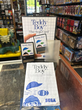 Teddy Boy -Sega Card- 0845 (SEGA Master System SMS, Video Games) **COMPLETE**