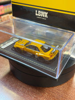 Nissan Skyline LBWK ER34 Super Silhouette Yellow (Inno64-Resin, Diecast ) SEALED