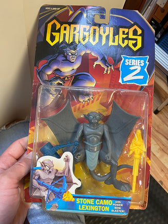 Stone Camo Lexington Series 2 (Vintage Gargoyles, Kenner) SEALED - Bitz & Buttons