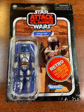 Jango Fett AOTC 3.75 (Star Wars Retro Collection, Hasbro) SEALED
