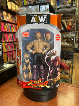 Kenny Omega As Akuma #03 (AEW Street Fighter, Jazwares) SEALED - Bitz & Buttons