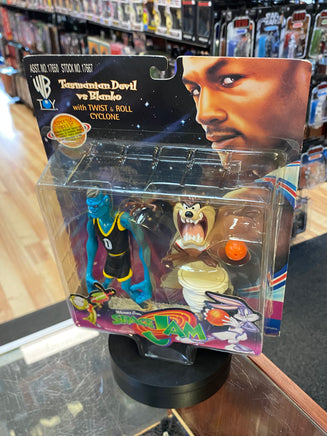 Taz & Blanko (Vintage Space Jam, Playmates) SEALED - Bitz & Buttons