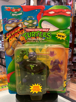 Sewer Heroes Super Don 0084 (Vintage TMNT Ninja Turtles, Playmates) Sealed