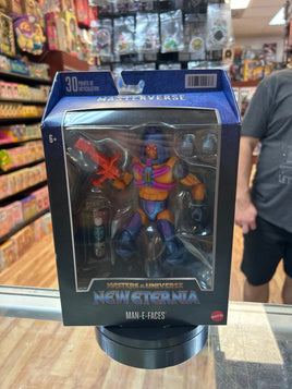 Man-E-Faces (MOTU New Eternia, Mattel) **SEALED**