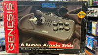 6 Button Arcade Stick (Vintage Sega Genesis)