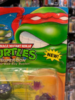 Sewer Heroes Super Don 0084 (Vintage TMNT Ninja Turtles, Playmates) Sealed