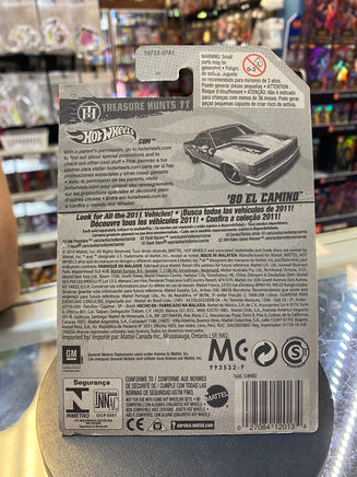 El Camino '80 T9733 (Hot Wheels Treasure Hunt, Mattel) SEALED - Bitz & Buttons