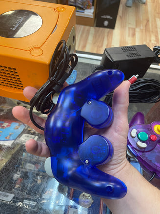Orange Spice Gamecube with 3 Controllers (Nintendo, Vintage Video Games) **TESTED/COMPLETE** - Bitz & Buttons