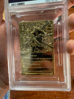 Charizard Burger King Gold Card 0167 (Pokemon, Wizard) **PSA 6**