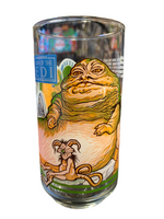 Jabba The Hutt (Vintage Happy Meal Glasses, Burger King Star Wars)