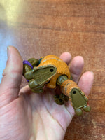 Cave Don with Trippy Tyrannosaurus (Vintage TMNT Ninja Turtles, Playmates) **LOOSE** - Bitz & Buttons