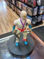 White Dragon Ninja with Accessories (Vintage Rambo, Coleco)