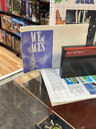 Ace of Aces (SEGA Master System SMS, Video Games) **COMPLETE** - Bitz & Buttons