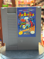 BurgerTime (Nintendo NES, Video Game) Tested Working