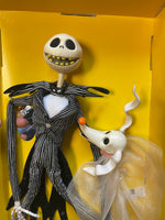 Talking Jack Skellington with Zero (Vintage Nightmare Before Christmas, Hasbro) **SEALED** (Copy)