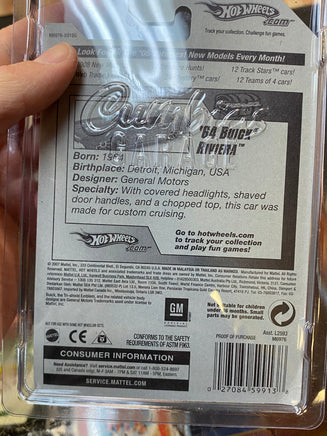 Buick Riviera Treasure Hunt M6976 (Vintage Hot Wheels, Mattel) SEALED - Bitz & Buttons