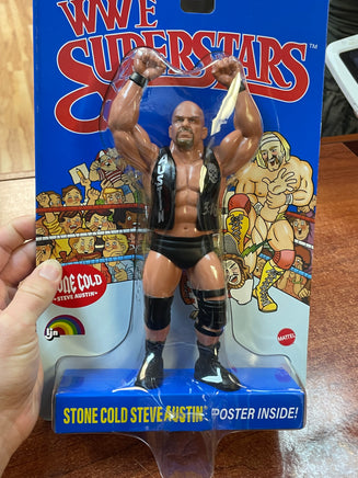 Stone Cold Steve Austin (LJN WWE Superstars, Mattel) SEALED - Bitz & Buttons
