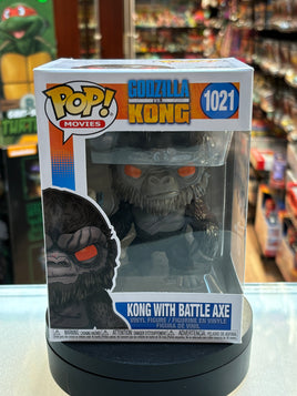 Kong mit Streitaxt Nr. 1021 (Godzilla vs. Kong, Funko Pop)