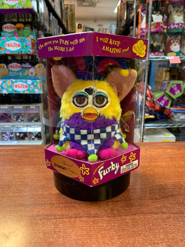 Jester Furby Brown Eyes (Vintage Furby, Tiger Electronics) SEALED