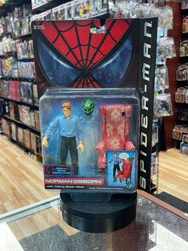 Norman Osborn With Talking Goblin Mask Series 1 (Vintage Spider-Man, Toy Biz) SEALED