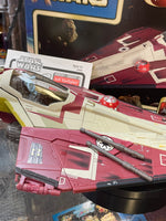 Obi Wan Jedi Starfighter (Vintage Star Wars, Hasbro) **COMPLETE**