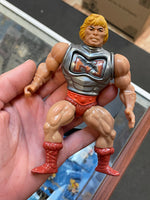 Battle Armor He-Man 1369 (Vintage MOTU, Mattel) **COMPLETE**