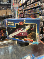 Obi Wan Jedi Starfighter (Vintage Star Wars, Hasbro) **COMPLETE**