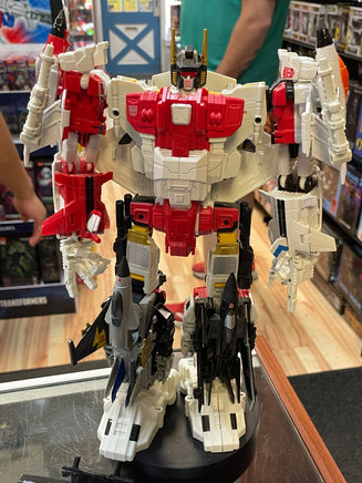 Superion with PC-03 Upgrade Kit (Takara Transformers, Unite Warriors) COMPLETE - Bitz & Buttons