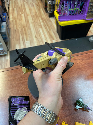 Decepticon G1 Skyhopper & Micromaster 1988 (Transformers Retro G1, Hasbro) COMPLETE - Bitz & Buttons