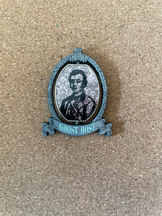 Ghost Host Spinner (Walt Disney World, Pin Traders) - Bitz & Buttons