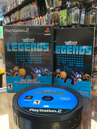 Taito Legends (Sony Playstation PS2, Video Game) **COMPLETE** - Bitz & Buttons