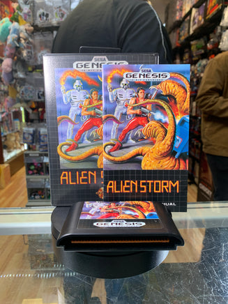 Alien Storm (Sega Genesis, Vintage Video Games) COMPLETE - Bitz & Buttons