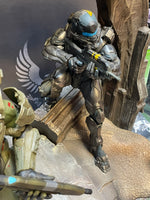 Master Chief & Spartan Locke PVC Statue (Halo 5 Guardians Limited Collector’s Edition) COMPLETE