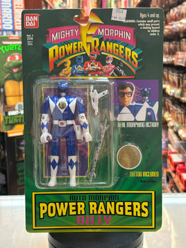 Morphin Billy Blue Ranger 4185 (Vintage Power Rangers, Bandai)