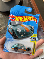 Gulf Porsche 356 Outlaw Super Treasure Hunt (Vintage Hot Wheels, Mattel) **SEALED** - Bitz & Buttons
