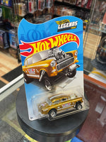 Chevy Bel Air Gasser '55 Legends Tour Gold (Hot Wheels, Mattel) SEALED