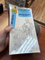 R2-D2 & C-3PO Wrist Watch 1980 (Vintage Star Wars, Bradley Time) **SEALED** - Bitz & Buttons