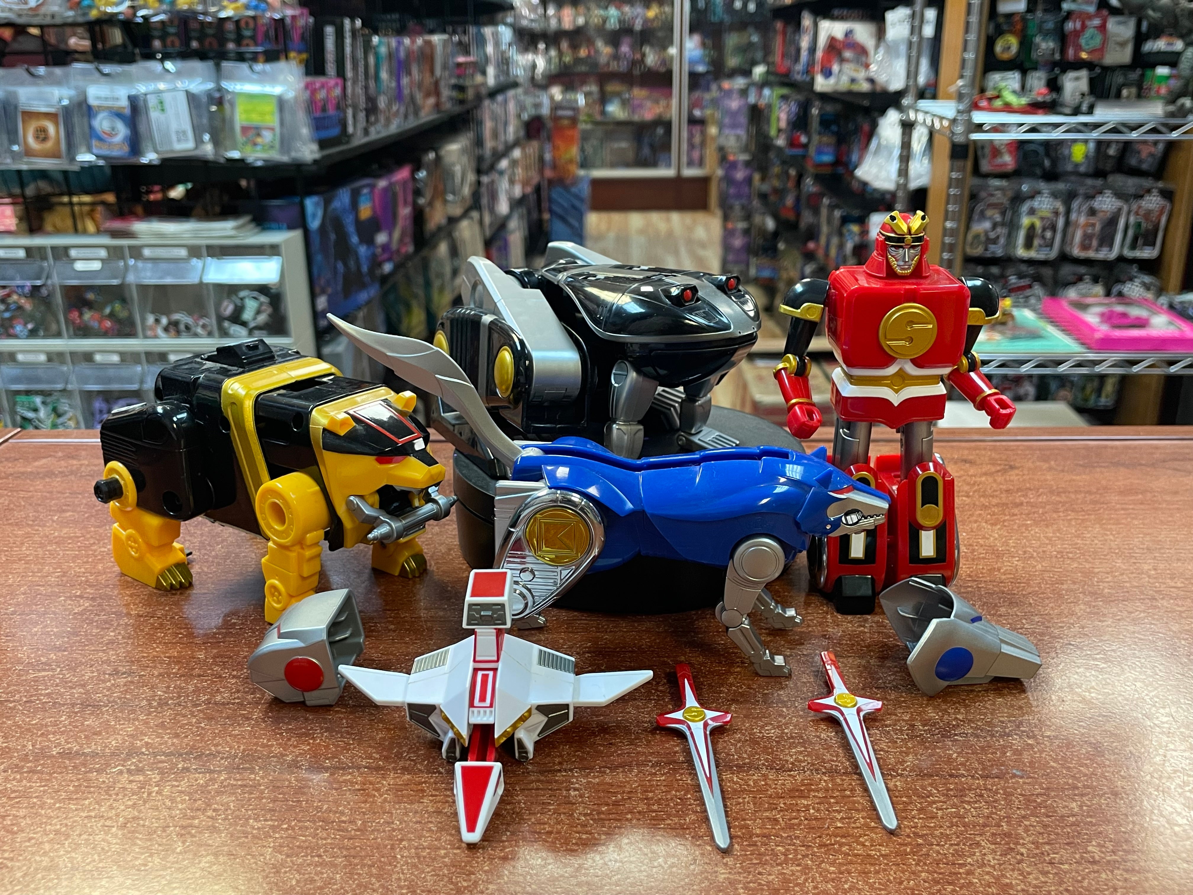Legacy Ninja Megazord (Mighty Morphin Power Rangers, Bandai