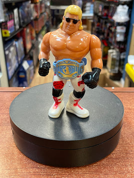 White Trunks Shawn Michaels with Custom Belt (Vintage WWF WWE, Hasbro)