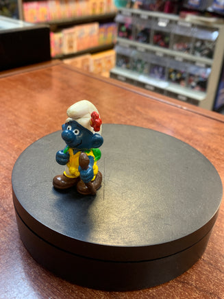 Hiker Smurf 20041   (Vintage PEYO, Schleich) - Bitz & Buttons