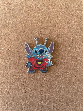 Stitch in suit (Walt Disney World, Pin Traders) - Bitz & Buttons