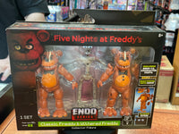 Endo Series Classic Freddy & Withered Freddy (Five Nights at Freddys,Jazwares) **SEALED** - Bitz & Buttons
