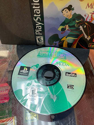 Disney Mulan Story Studio (Sony Playstation PS1, Video Games) **TESTED** - Bitz & Buttons