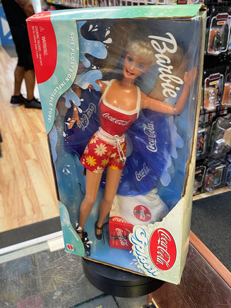 Inflatable Tube Coca Cola Splash Barbie #25590 (Vintage Barbie, Mattel) SEALED - Bitz & Buttons