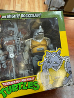 Super Bebop & Rocksteady (TMNT Teenage Ninja Turtles Cartoon, NECA) SEALED