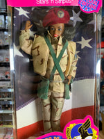 Stars n’ Stripes Army Barbie 5618 (Barbie, Mattel) **Sealed** - Bitz & Buttons
