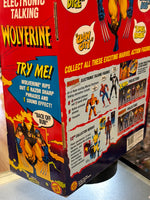 Electronic Talking Wolverine (Vintage Marvel X-Men, Toybiz) NEW