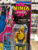 T’JBang Ninja Force (Vintage GI Joe, Hasbro) Sealed - Bitz & Buttons