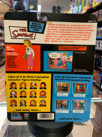Miss Hoover (Vintage Simpsons, Playmates) SEALED - Bitz & Buttons